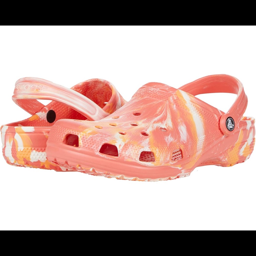 Crocs Classic Marble Tie-Dye Clogs